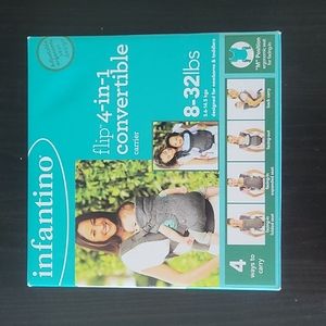 EUC - Infantino baby carrier - gray